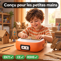 Le Petit Inventeur™ — La machine qui transforme le carton en jouets