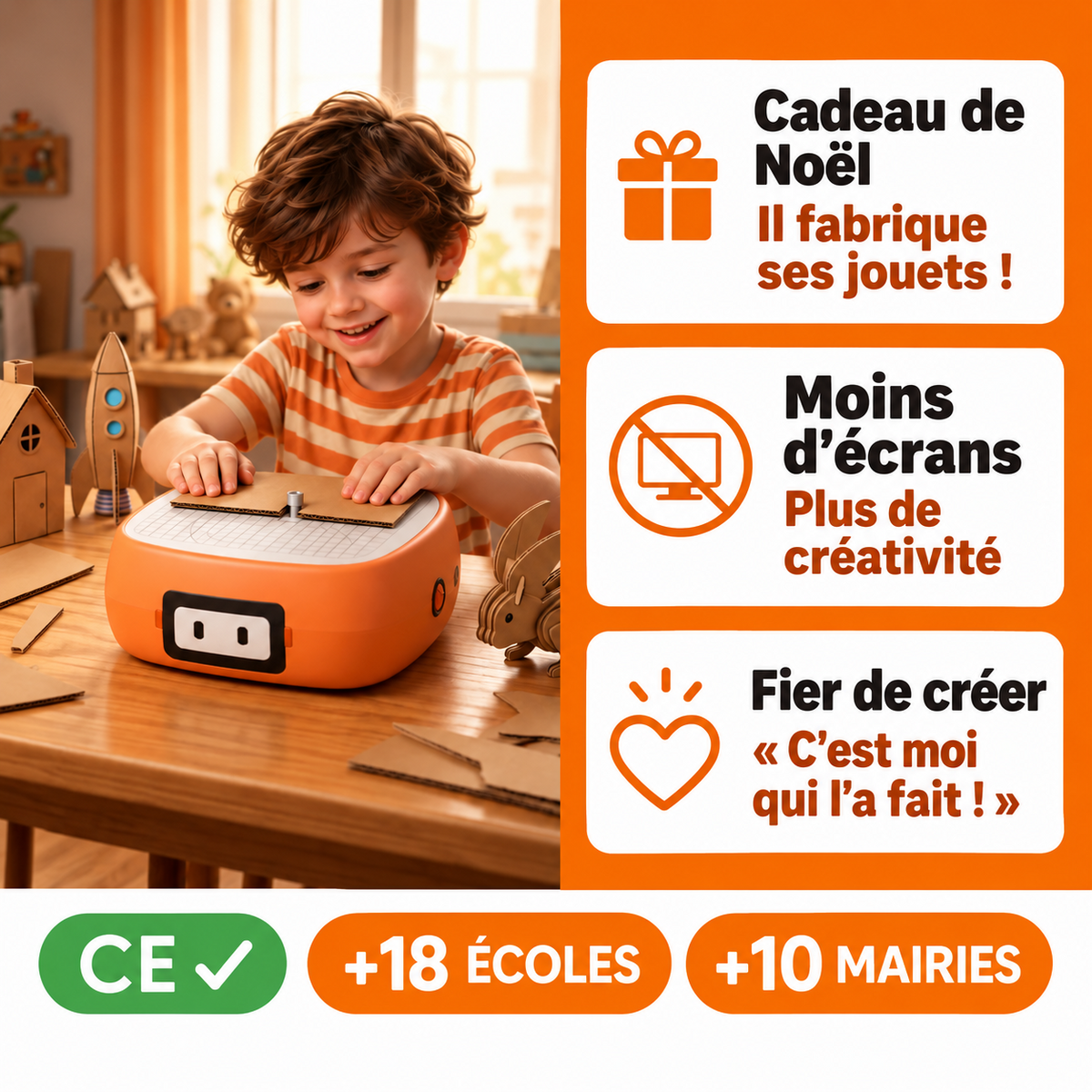 Le Petit Inventeur™ — Le cadeau de Noël qu’on n’oublie pas