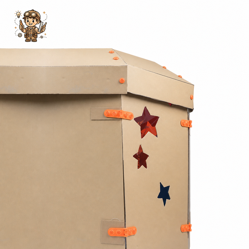 Kit Smart Carton™ — Connecteurs Malins pour Construire Plus Solide avec du Carton