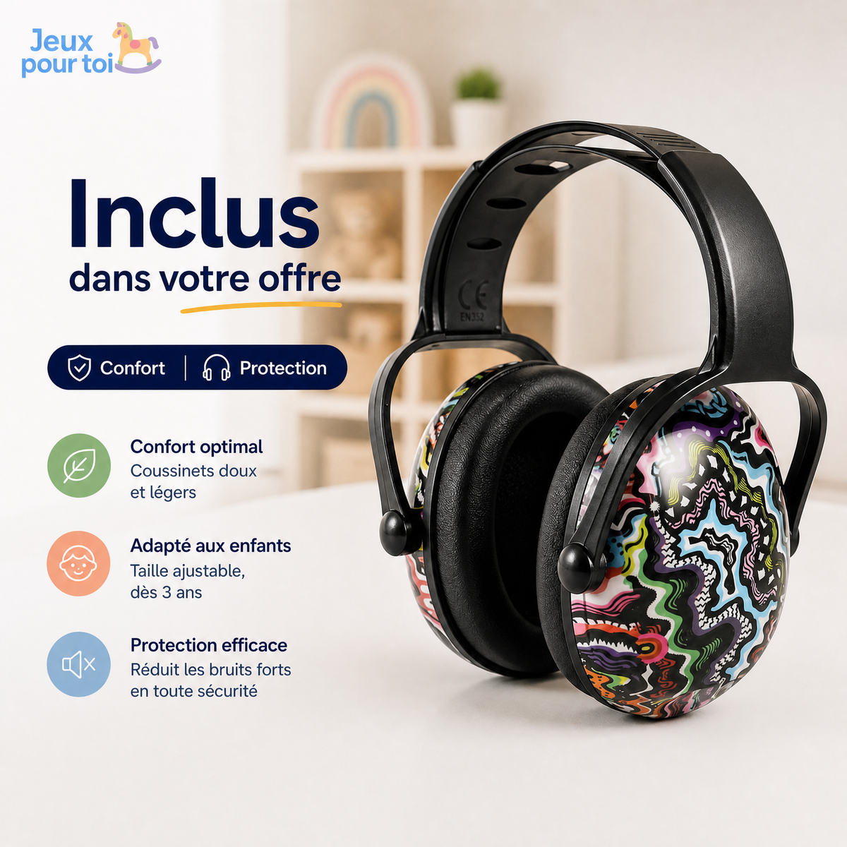 Casque pour un atelier complet