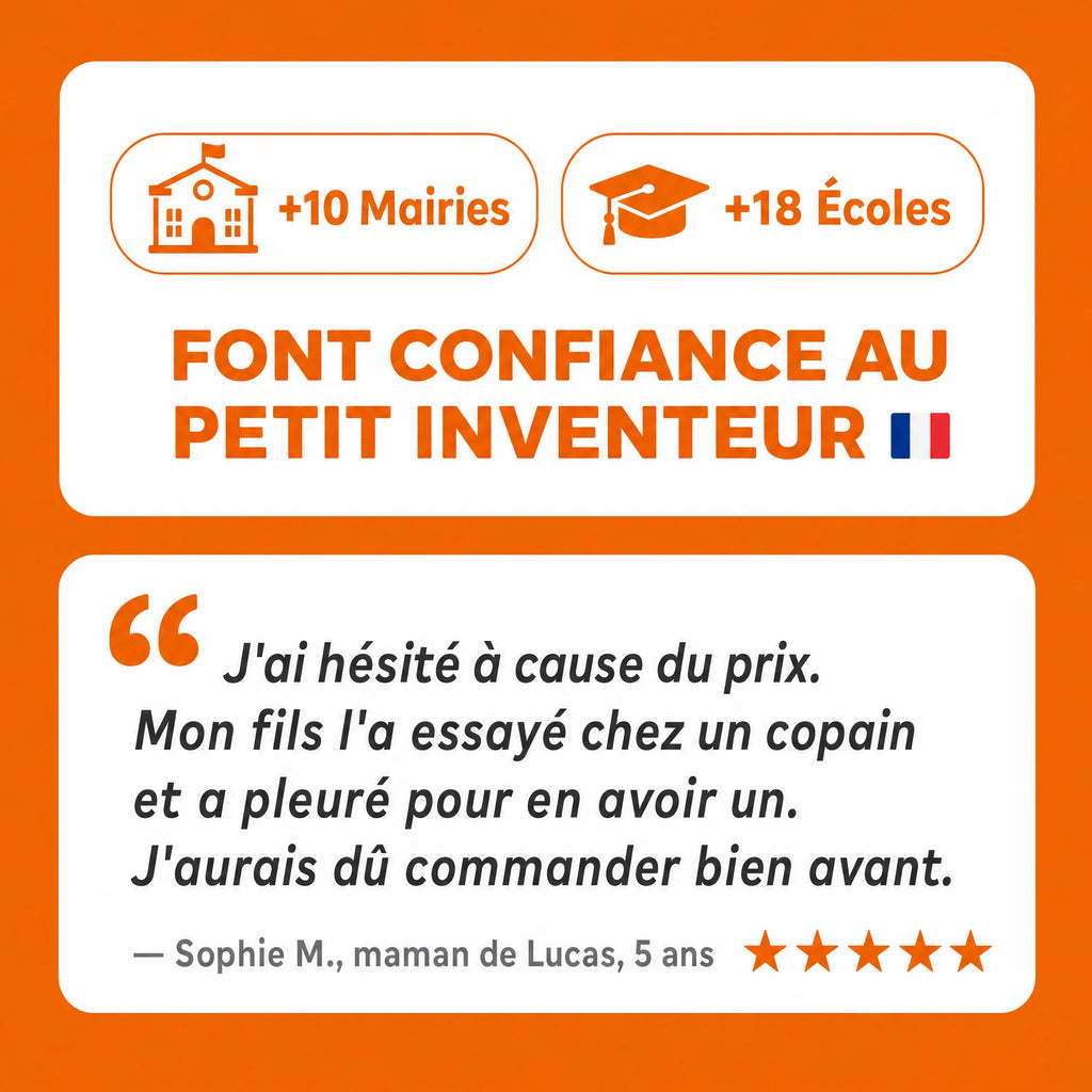 Petit Inventeur — Scie à carton sécurisée enfant dès 4 ans