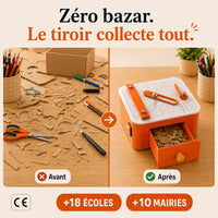 Le Petit Inventeur™ — La machine qui transforme le carton en jouets