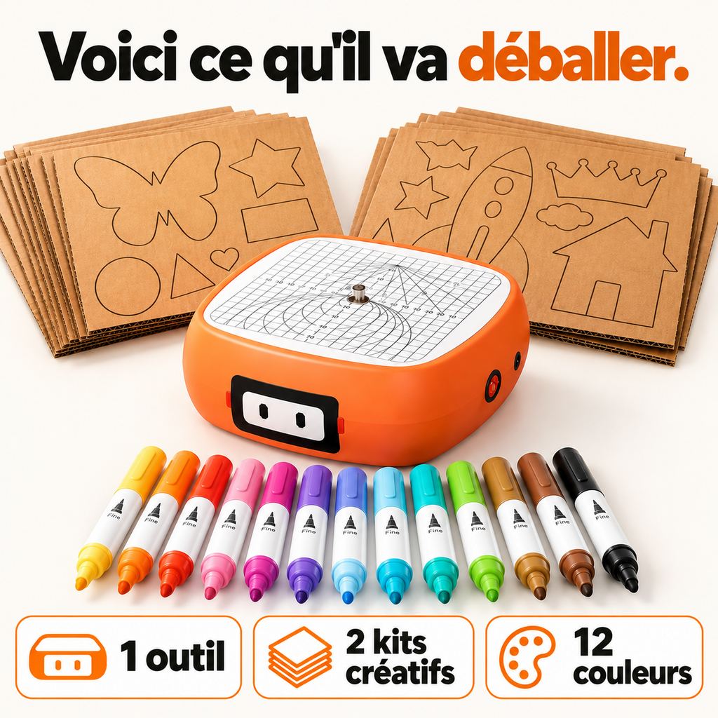 Le Petit Inventeur™ — Le cadeau de Noël qu’on n’oublie pas