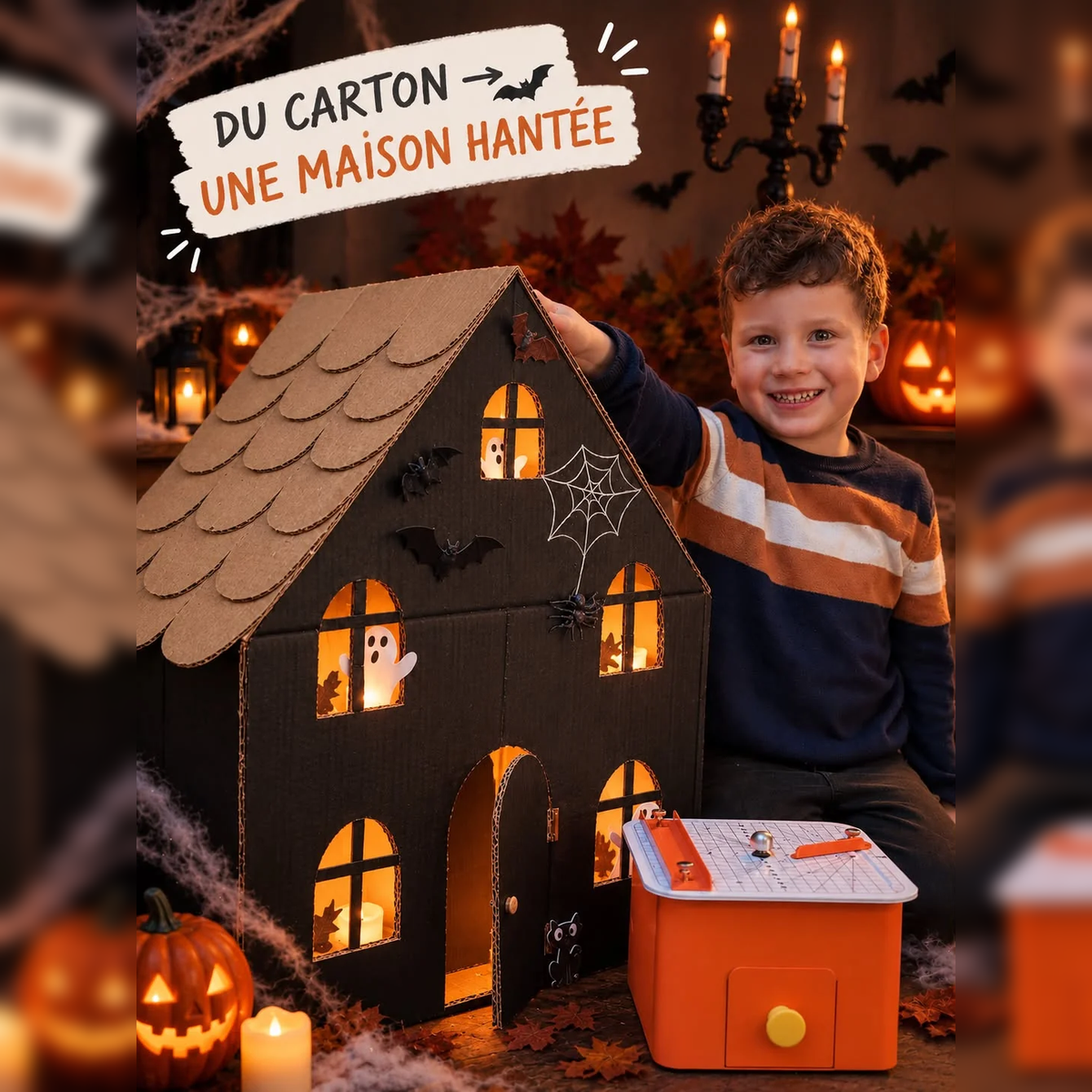 Le Petit Inventeur™ — La machine qui transforme le carton en jouets