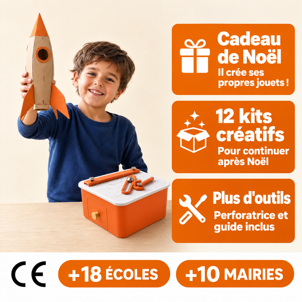 Le Petit Inventeur™ — Le cadeau de Noël qu’on n’oublie pas